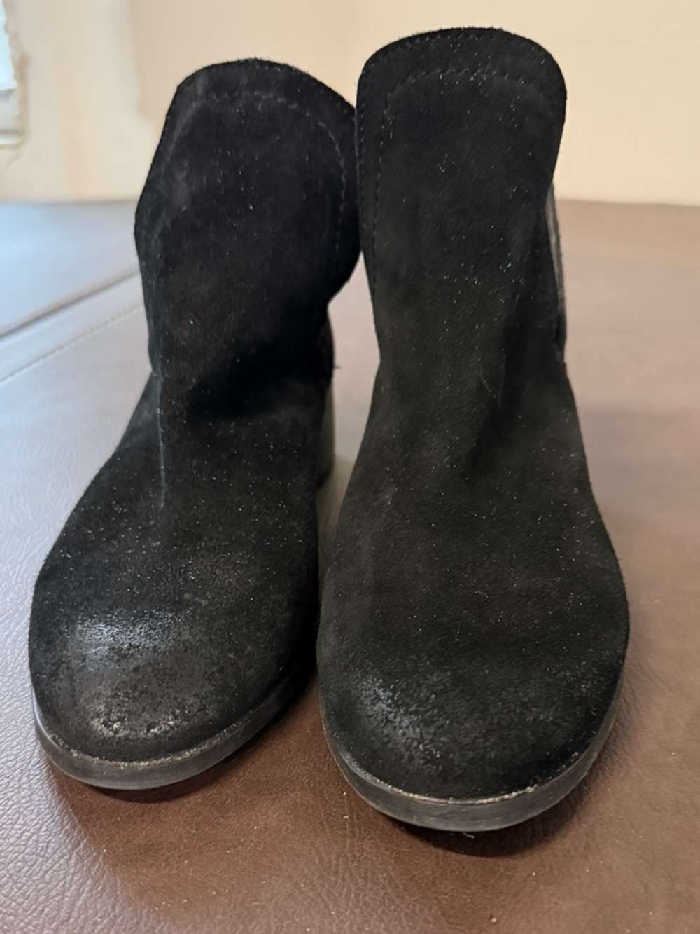 Matisse Black Suede Ankle Boots